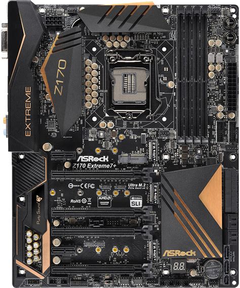 asrock.extreme7+ z170 metal brackets|Asrock Z170 Extreme7+ .